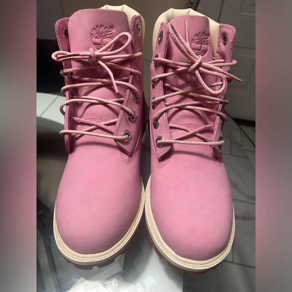 Timberland Pink Boots